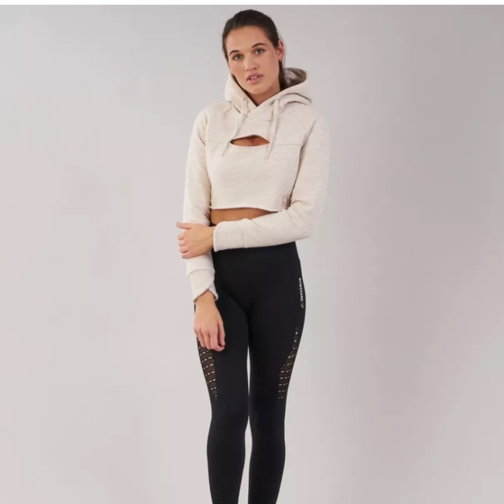 Gymshark raw edge hoodie